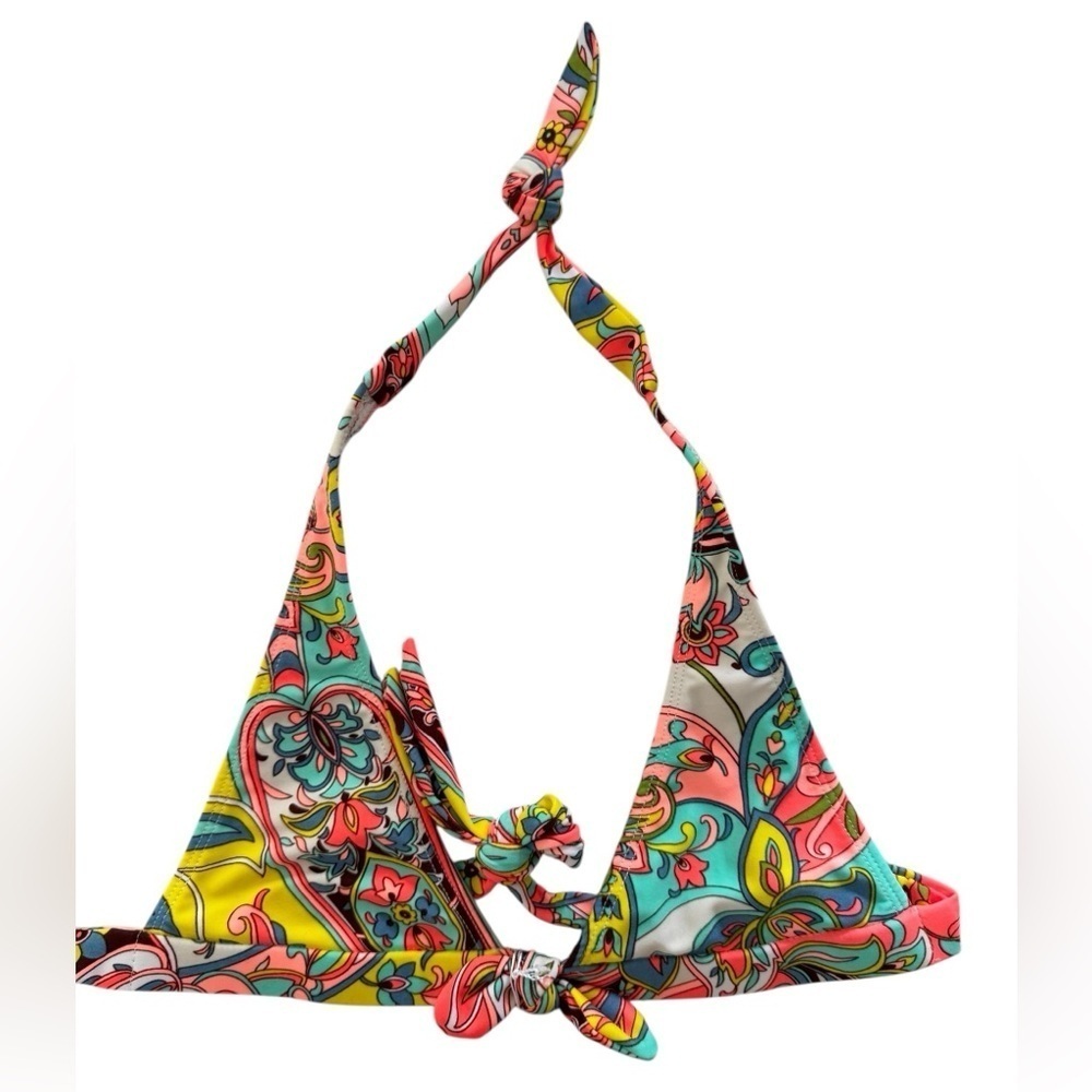 Shoshanna Girls 2 Piece Halter Bikini Swimsuit NWT - Picture 2 of 5